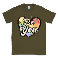 Army Green be you Classic Tee - MaliasSmallBusiness