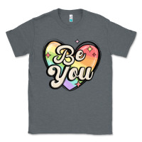 Charcoal Heather be you Classic Tee - MaliasSmallBusiness