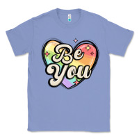 Colony Blue be you Classic Tee - MaliasSmallBusiness