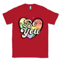 Red be you Classic Tee - MaliasSmallBusiness