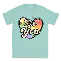 Seafoam be you Classic Tee - MaliasSmallBusiness