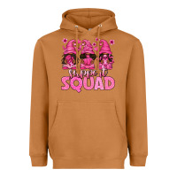 Meerkat breast cancer afro gnomies support squad Heavyweight Hoodie - texasbilliewilder