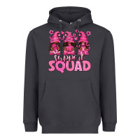 Smoke breast cancer afro gnomies support squad Heavyweight Hoodie - texasbilliewilder