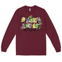 Burgundy booze beads Long Sleeve Tee - MaliasSmallBusiness