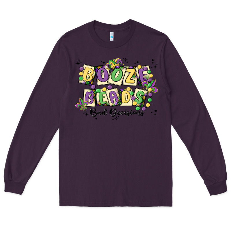 Booze Beads Long Sleeve Tee by MaliasSmallBusiness | Teevron