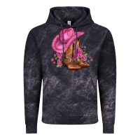 Cloud Black valentines day boots cowgirl hat and roses Vintage Hoodie - AdoDesignShop