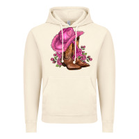 Vintage Artic valentines day boots cowgirl hat and roses Vintage Hoodie - AdoDesignShop
