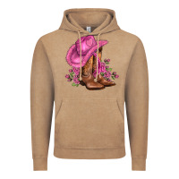 Vintage Coffee valentines day boots cowgirl hat and roses Vintage Hoodie - AdoDesignShop