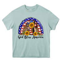 Arona god bless america  rainbow Heavy Core Tee - BarkalooDesign