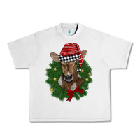 Lunar Rock christmas wreath baby calf Urban Heavy Tee - BarkalooDesign