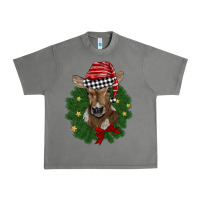 Tornado christmas wreath baby calf Urban Heavy Tee - BarkalooDesign
