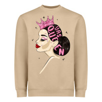 Mushroom yas queen Heavyweight Sweatshirt - MaliasSmallBusiness