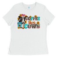 White coffee then cows Ladies Tee - Zillion Design Studio