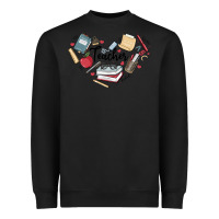 Black teacher Heavyweight Sweatshirt - MaliasSmallBusiness