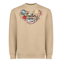 Mushroom teacher Heavyweight Sweatshirt - MaliasSmallBusiness
