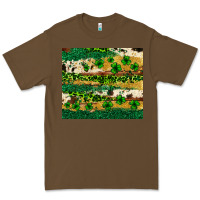 Cacao St. Patrick's Day leopard cowhide shamrock tumbler Premium Tee - Neo Western