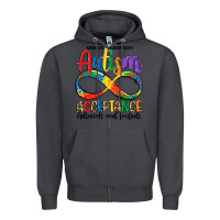 Smoke autism acceptance Zipper Hoodie - LillyAllenDesigns