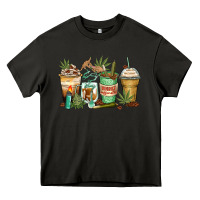 Asphalt highly caffeinated coffee cups Heavy Core Tee - Zillion Design Studio