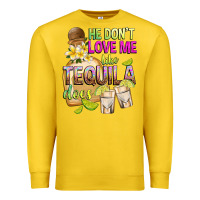 Lemon He Don't Love Me Like Tequila Does Premium Sweatshirt - texasbilliewilder