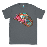 Charcoal Heather cowboy hat Classic Tee - AdoDesignShop