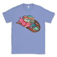 Colony Blue cowboy hat Classic Tee - AdoDesignShop