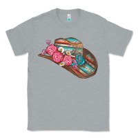 Heather Grey cowboy hat Classic Tee - AdoDesignShop