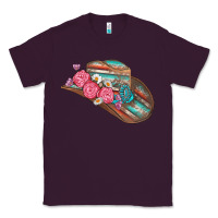 Plum cowboy hat Classic Tee - AdoDesignShop