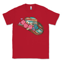 Red cowboy hat Classic Tee - AdoDesignShop