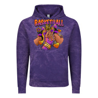 Cloud Purple Basketball life afro girl sneakers Vintage Hoodie - RanaPortraitStore