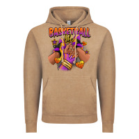Vintage Coffee Basketball life afro girl sneakers Vintage Hoodie - RanaPortraitStore