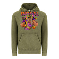 Vintage Olive Basketball life afro girl sneakers Vintage Hoodie - RanaPortraitStore