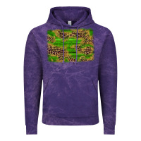 Cloud Purple western leopard distressed background Vintage Hoodie - AdoDesignShop