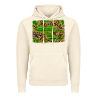 Vintage Artic western leopard distressed background Vintage Hoodie - AdoDesignShop