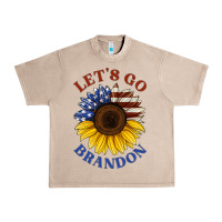 French Oak American flag sunflower Urban Heavy Tee - Jasminsmagicworld