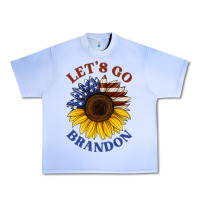 Grape Ice American flag sunflower Urban Heavy Tee - Jasminsmagicworld