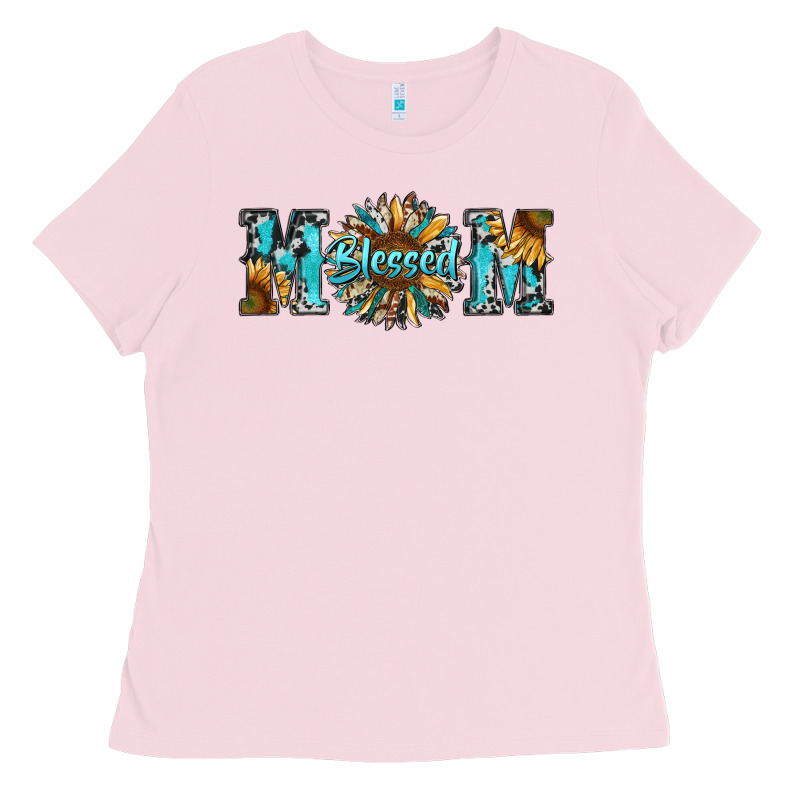 Blessed Mom Ladies Tee by RanaPortraitStore | Teevron