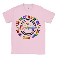 Bubblegum Pink gay pride Classic Tee - MaliasSmallBusiness