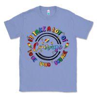 Colony Blue gay pride Classic Tee - MaliasSmallBusiness