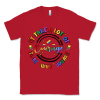 Red gay pride Classic Tee - MaliasSmallBusiness