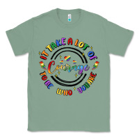 Sage gay pride Classic Tee - MaliasSmallBusiness