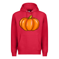Cardinal pumpkin Premium Hoodie - texasbilliewilder