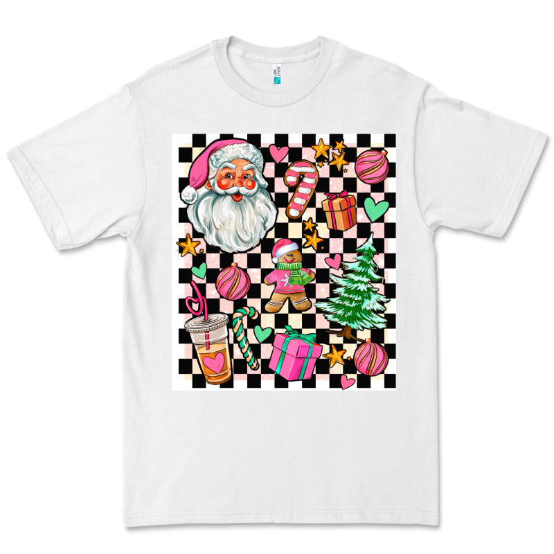 Pink Christmas Elementary Premium Tee by AdoDesignShop | Teevron