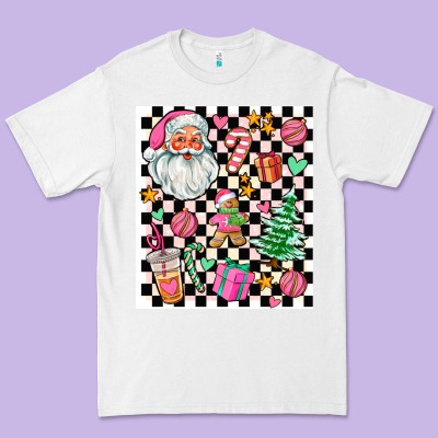 Pink Christmas Elementary Premium Tee Designed By Adodesignshop