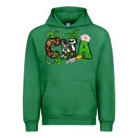 Emerald St. Patrick's Day CNA Urban Hoodie - OliviaCreatesArt