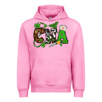 Fuchsia Pink St. Patrick's Day CNA Urban Hoodie - OliviaCreatesArt