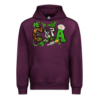 Mauve Wine St. Patrick's Day CNA Urban Hoodie - OliviaCreatesArt