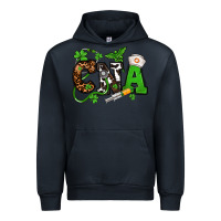 Navy St. Patrick's Day CNA Urban Hoodie - OliviaCreatesArt