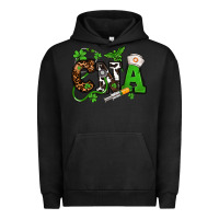 Pigment Black St. Patrick's Day CNA Urban Hoodie - OliviaCreatesArt