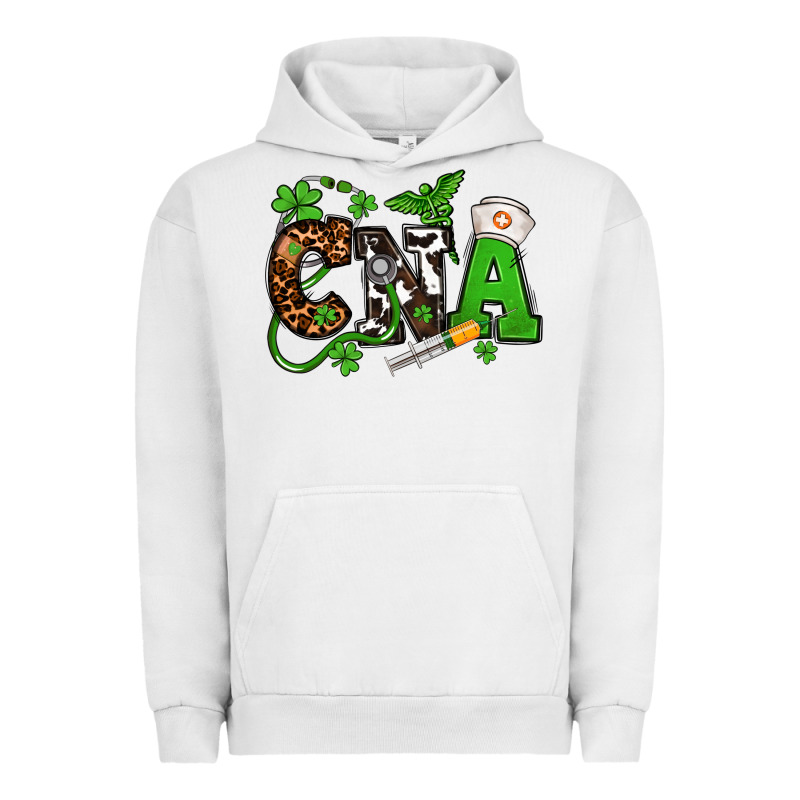 St. Patrick's Day Cna Urban Hoodie by OliviaCreatesArt | Teevron