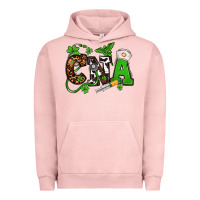 Pigment Salmon St. Patrick's Day CNA Urban Hoodie - OliviaCreatesArt